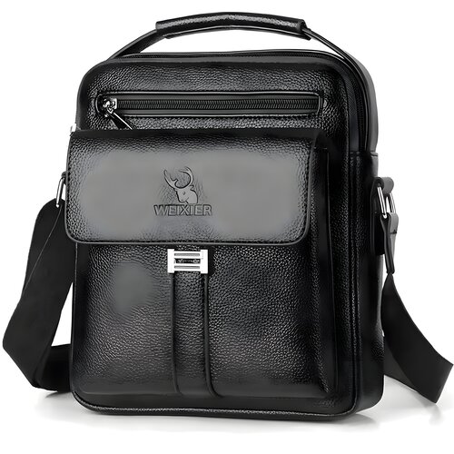  Mu&amp;scaron;ka Crossbody Torba WEIXIER EV - 40370 - Crna KP40370 Slike