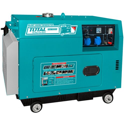 TOTAL TOOLS tihi dizelski generator 5kW/17L Cene