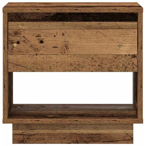  Noćni ormarić s ladicama 2 pcs Staro drvo 45 x 34 x 44 cm Slike