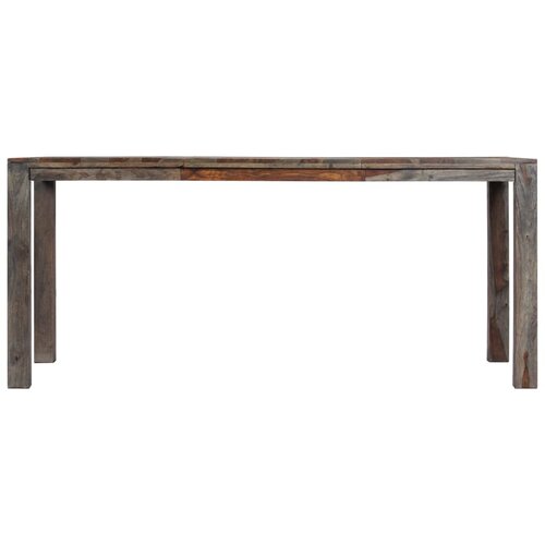 Maison Chic Jedilna miza - Kuhinjska miza - Jedilni stol siva 180x90x76 cm trden palisander, (21715293) Slike