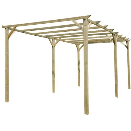  letnjikovac 3x4m, sa 4 stuba Slike