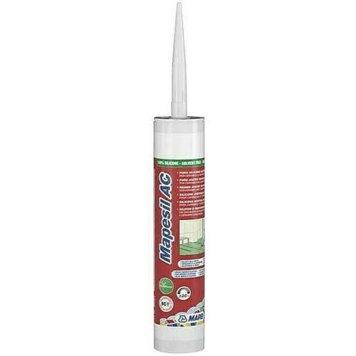 MAPEI SILIKONSKA TESNILNA MASA MAPESIL AC 136 300 ML ANTRACITNO RJAVA Slike