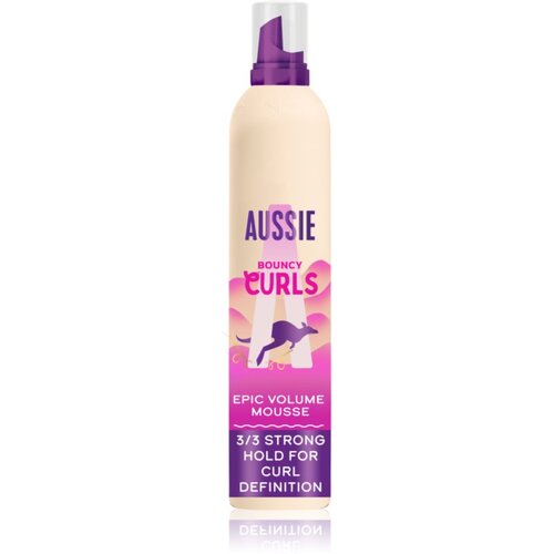 Aussie Bouncy Curls Epic Volume penasti utrjevalec za lase za kodraste lase 200 ml Slike