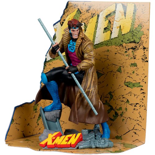 Mcfarlane Figurica Marvel Gambit 1:10 merilo zbirateljski model s prizorom - Toys, (5000180274) Cene