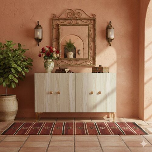 Hanah home Komoda s ladicama, 120x75x32cm, bež Cijene