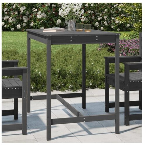  Vrtni stol sivi 121x82 5x110 cm od masivne borovine Cijene