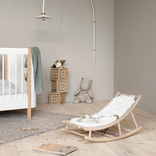 Oliver Furniture&amp;reg; dodatna blazina za gugalnik white Slike