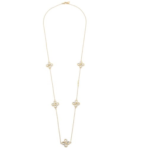 Guess Ogrlica Amazing Blossom JUBN03 053JW YG Slike