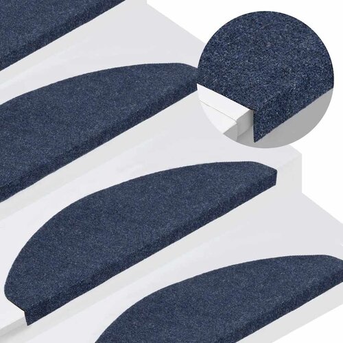 Samoljepljivi otirači za stepenice 30 kom plavi 65x22,5x3,5 cm Cijene