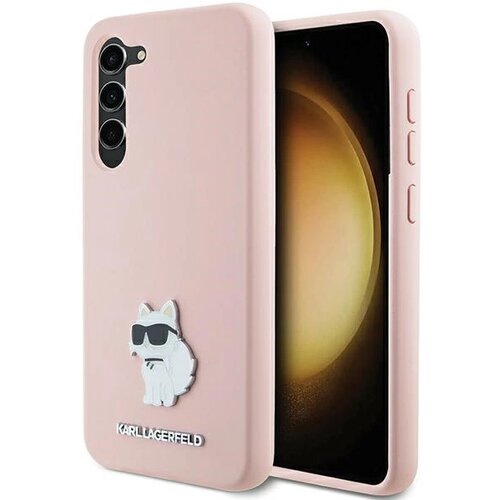 Karl Lagerfeld SILIKONSKI OVITEK CHOUPETTE METAL PIN ZA SAMSUNG GALAXY S23+, (21897593) Cene