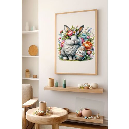 WALLXPERT Arteastermodel45-3348 Vi&scaron;enamenska Dekorativna Slika u Ram Cene