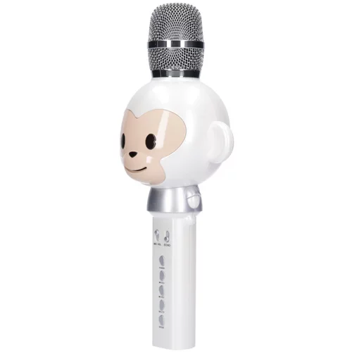 Forever MaXlife mikkrofon z Bluetooth zvočnikom, bela opica MX-100 White