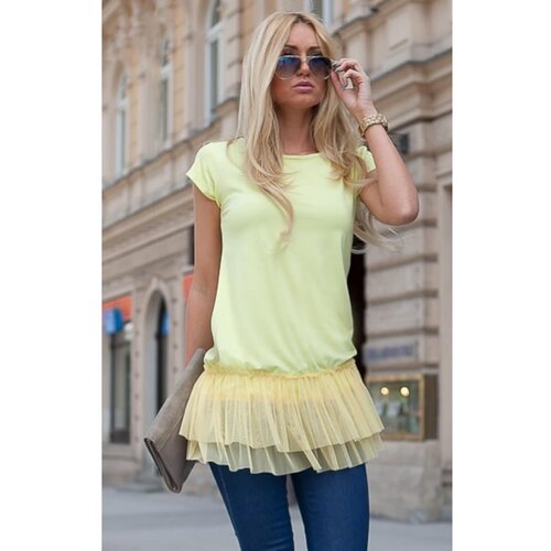 Fasardi Lemon tunic with tulle Slike