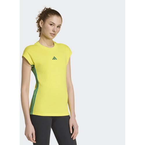 Adidas Ženska majica W 3S Sj T Wc KR7565, Kratki rukav, Žuta Cene