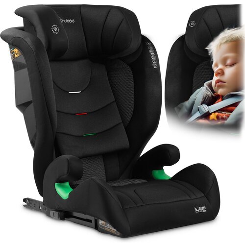 Janshop Nukido Louis Soft avtosedež črn 15-36 kg ISOFIX, (21634693) Cene