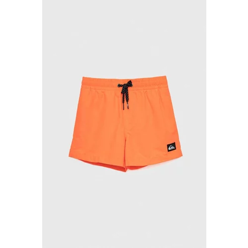 Quiksilver Otroške kopalne kratke hlače oranžna barva