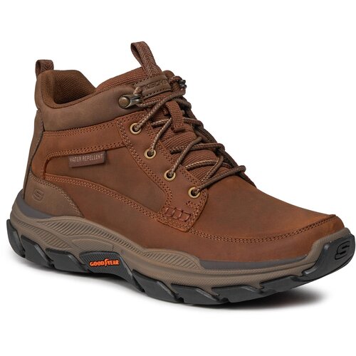 Skechers Gležnjarji Respected Boswell 204454/CDB Brown Cene