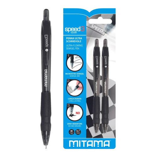MITAMA Olovka hemijska SPEED 3 0,7mm 2/1 crna 61704 Cijene