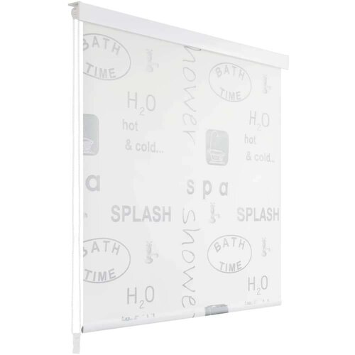 Rolo zastor za tuš 80 x 240 cm s raznim natpisima Cijene