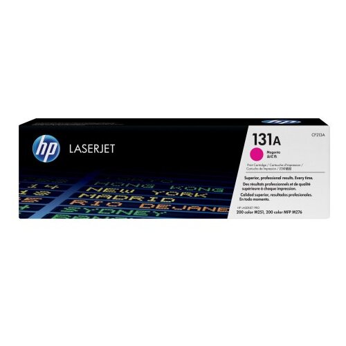 HP Izvirna kartu&scaron;a s tonerjem 131A, magenta, standardna zmogljivost 1.800 strani. Cene