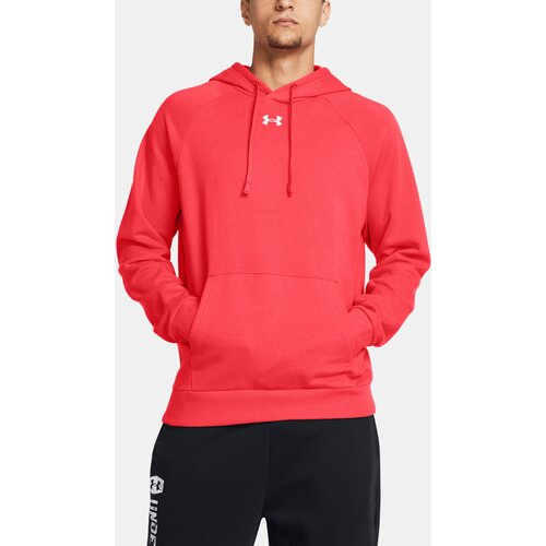 Under Armour Men&amp;#039;s sweatshirt UA Rival Fleece Hoodie-RED - Men&amp;#039;s Slike