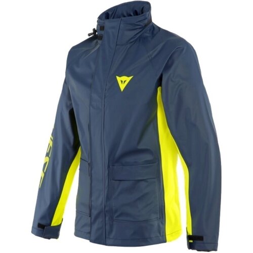 Dainese storm 2 unisex jakna crn/flu-žut xl Cene