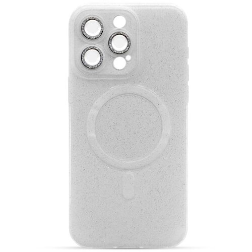  Maska za telefon MAGSAFE GLITTER za Iphone 15 Pro Max, Bela Cene