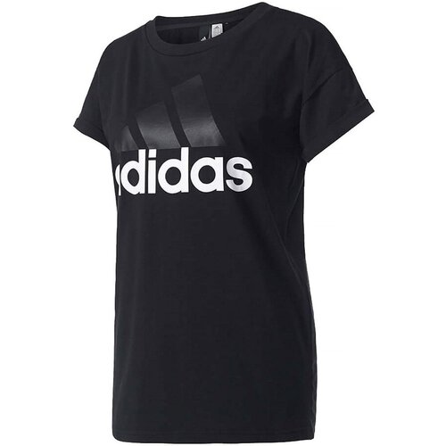 Adidas Majice s kratkimi rokavi Ess Linear Tee Črna Cene