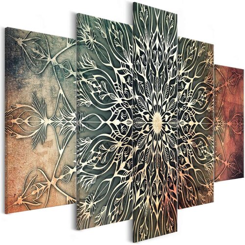  Slika - Center (5 Parts) Wide Green 100x50 Slike