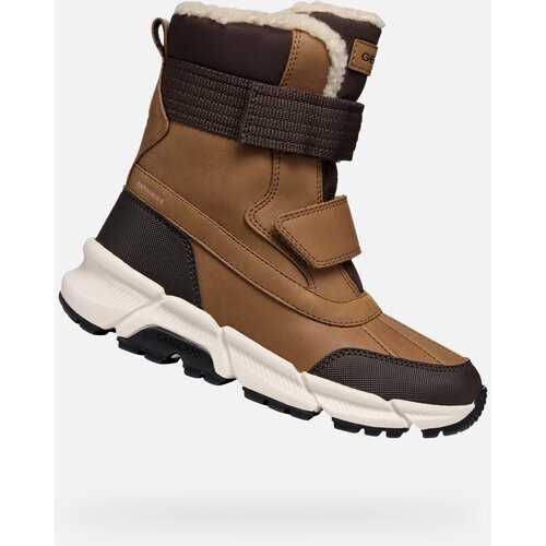Geox Brown boys&amp;#039; ankle shoes Flexyper Plus - Boys Slike