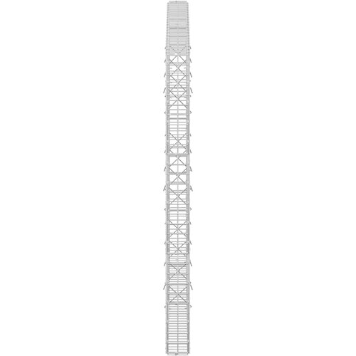  Gabion s 5 mm žicom i mrežom 5x5 cm 200x10x150 cm Slike