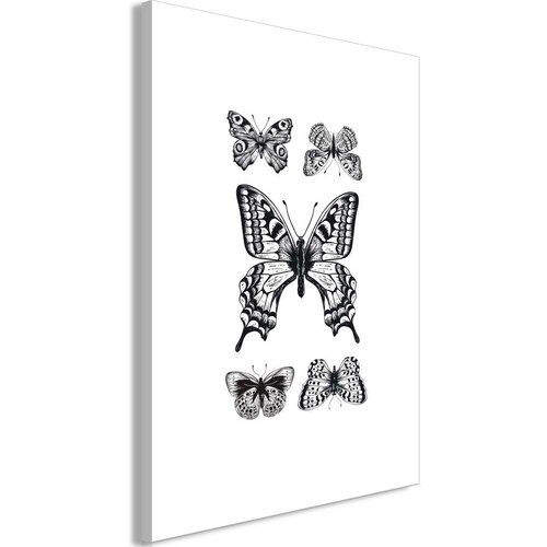  Slika - Five Butterflies (1 Part) Vertical 40x60 Slike