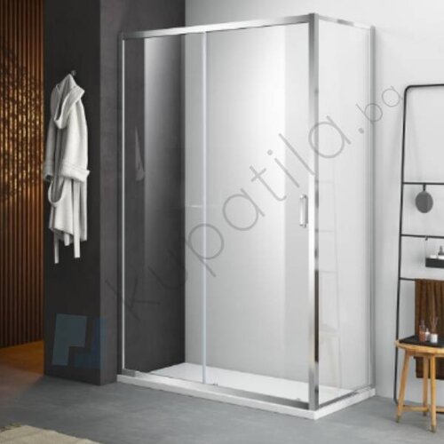 Tuš kabina 1000x800x1950cm pravougaona hrom NDB/CRT Dasbad Cijene