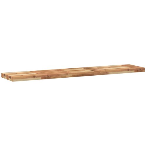  Plutajuća polica s uljnim premazom 120x30x4 cm od drva bagrema Slike