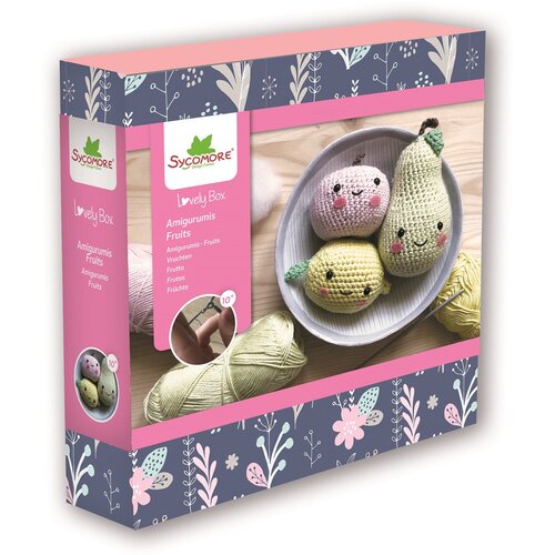 SYCOMORE Lovely Box - kvačkano sadje - Amigurumi Cene
