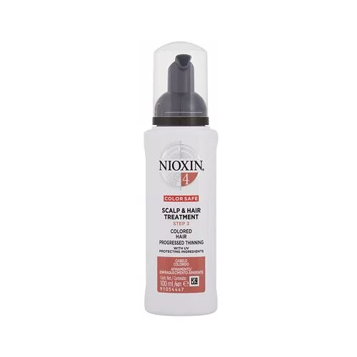 Nioxin system 4 Scalp Treatment balzam za kemično obdelane in tanke lase 100 ml za ženske