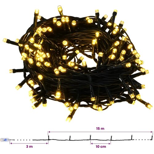  Umjetno božićno drvce s kuglicama 120 cm 150 LED lampica - 120 cm s LED žaruljama i zlatnim kuglicama Slike