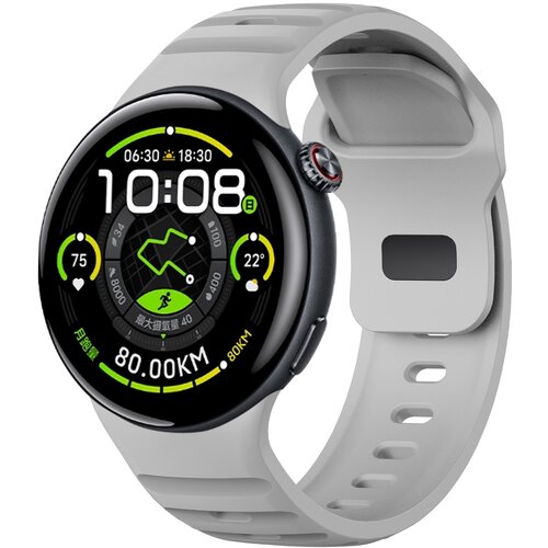 INF Združljiv s VIVO WATCH5 silikonski pa&scaron;ček - &scaron;portni pa&scaron;ček za VIVO Watch 5 Grey, (5000079800) Cene