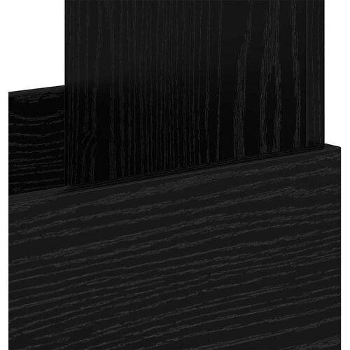  Polica za časopise Crni hrast 68 5 x 30 x 45 cm Slike