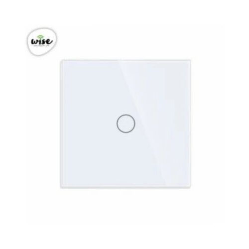 Wise wifi pametni prekidač za bojler 20A, 1 taster - stakleni panel Slike