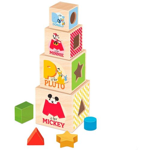  Drvena toranj kocke Disney, 8 dijelova Slike