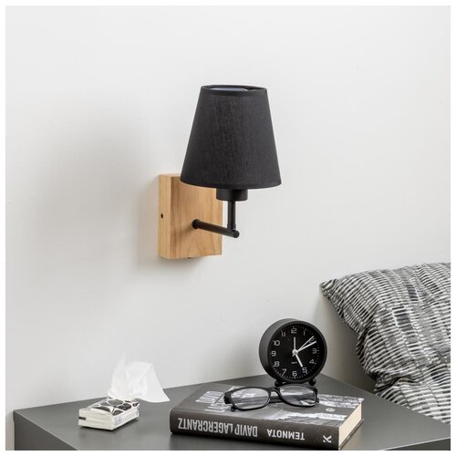  Brilagi - Zidna lampa NUBILA WOOD 1xE27/25W/230V hrast/crna Cene