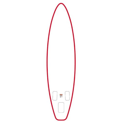 FUNWATER SUP daska SUPFW69C 3,35 m (crveno-bijela) Slike