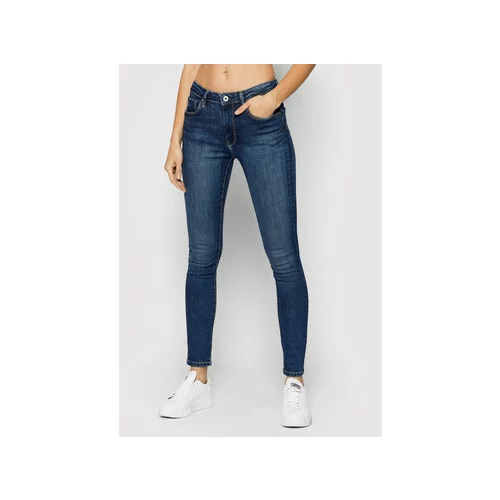 Pepe Jeans Jeans hlače Regent PL204171 Mornarsko modra Skinny Fit