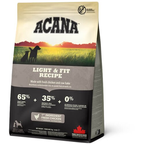Acana heritage light &amp;amp; fit - hrana za pse sa piletinom i ribom (2kg, 11,4kg) 2kg Slike