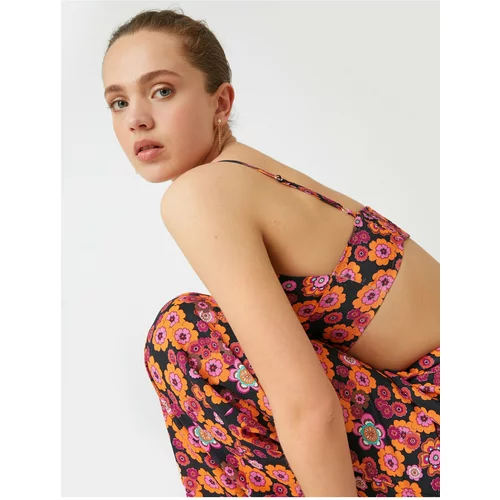 Koton Floral Bustier with Straps