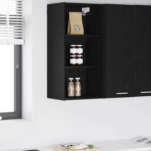 Viseći ormarić Crni hrast 40 x 29,5 x 80 cm Konstruirano drvo Cijene