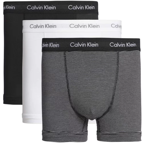 Calvin Klein Underwear Boksarice temno modra / črna / bela