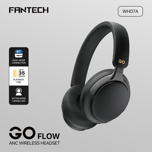 Fantech bluetooth slu&amp;scaron;alice go flow WH07A sive Slike