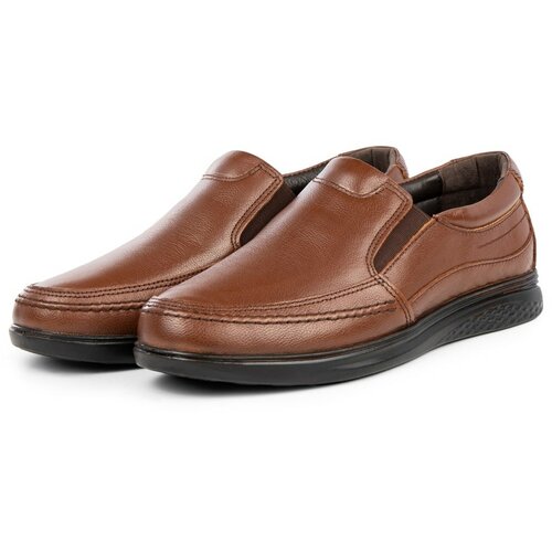 Ducavelli Cushy Genuine Leather Comfort Orthopedic Men's Casual Shoes, Dad Shoes, Orthopedic Shoes. Slike